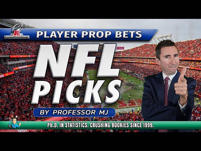 NFL CHAMPIONSHIP ROUND | BEST PROP BET FOR THE AFC MATCHUP! (BY Phd in STATS) #nflprops