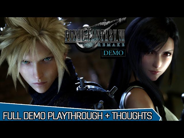 Final Fantasy 7: Remake Demo REACTION Playthrough & Impressions w/ Kitera!