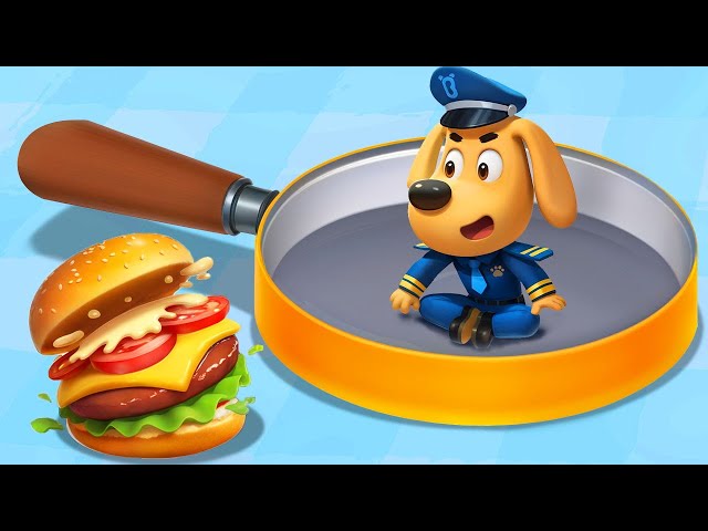 Food Delivery | Safety Tips | Kids Cartoons | Police Cartoon | Sheriff Labrador