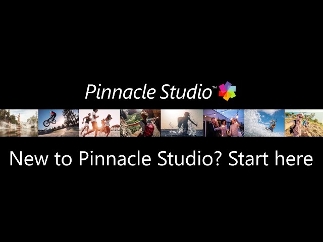 An introduction to Pinnacle Studio - The guide to getting started