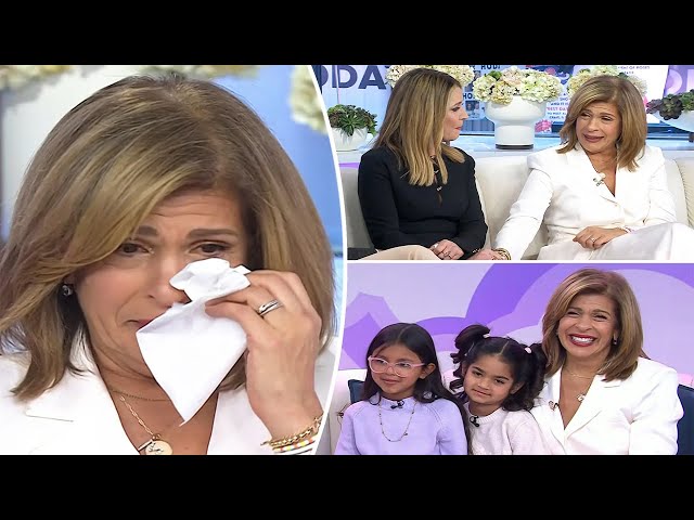 Hoda Kotb breaks down on her final day at ‘Today’: ‘Not fair’