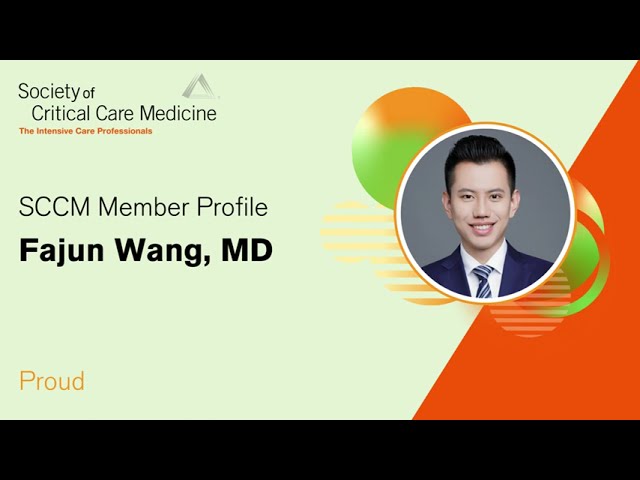 Member Spotlight: Fajun Wang, MD