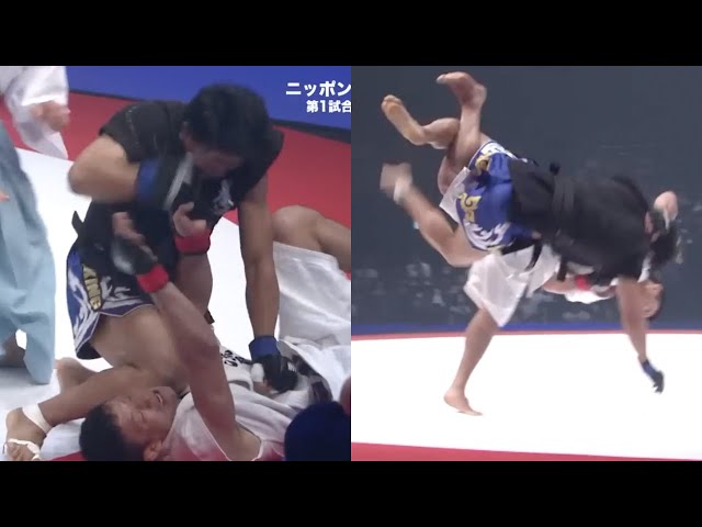 When Judo fought Muay Thai