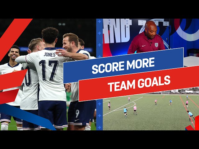 Scoring as a team | Session six | Attacking skills six-week training programme