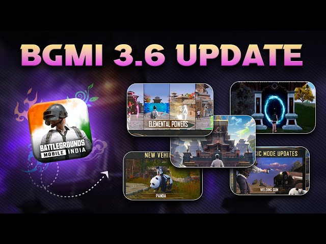 BGMI 3.6 Update Today | Latest Events, Features & Pro Tips Explained!