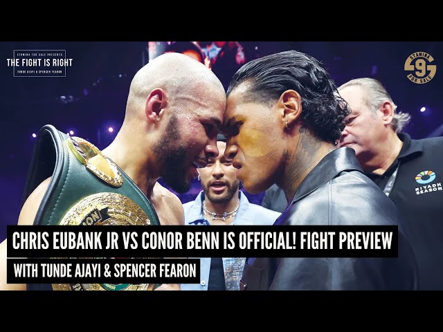 CHRIS EUBANK JR VS CONOR BENN! PRE FIGHT BREAKDOWN