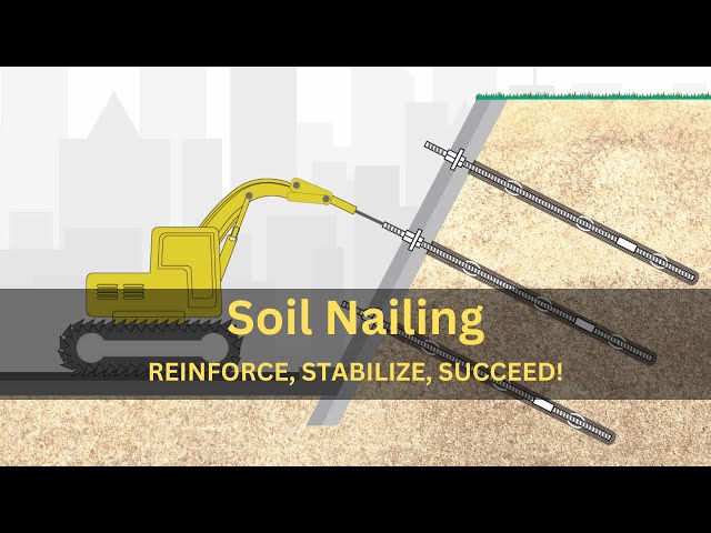 Mastering Soil Nailing: Reinforce, Stabilize, Succeed!