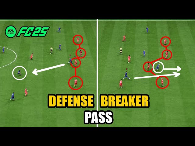 High Defense Line Killer Pass | FC 25 Attacking Tutorial