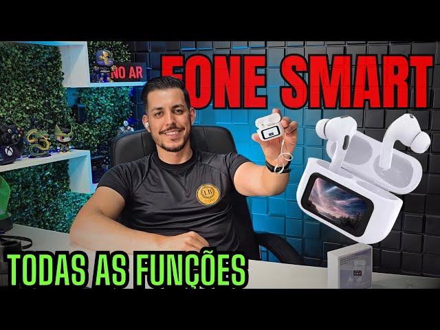 Fone Bluetooth com Tela - Conheça todas as funções!