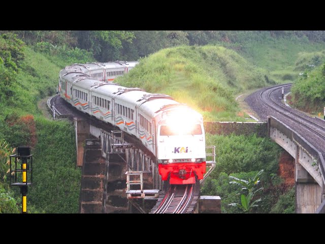 TOP‼️ 15 KOMPILASI SPOT KEREN DAOP 5 PURWOKERTO || HUNTING 30 KERETA API