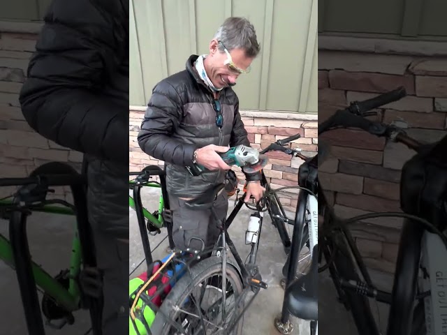 Cutting a Kryptonite Bike Lock in 5 Seconds