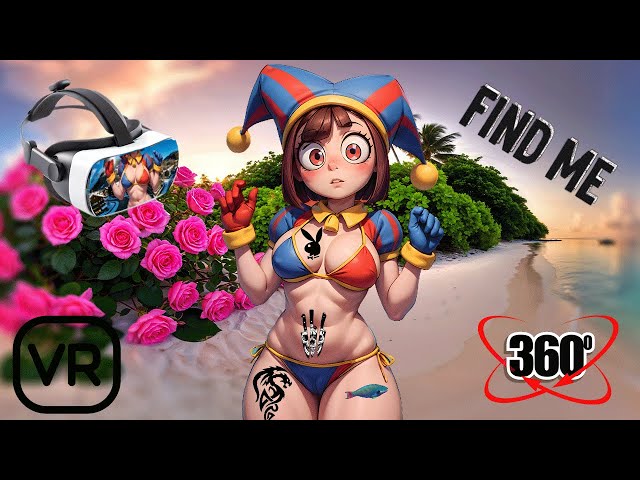 The Amazing Digital Circus  Finding Challenge 🎪 🔍 Pomni girl 🔍 But it's 360° VR Part 1752+