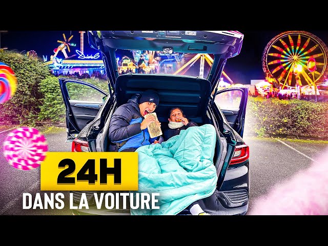 24H DANS NOTRE NOUVELLE VOITURE ! (c'est grave chaud mdrrr)