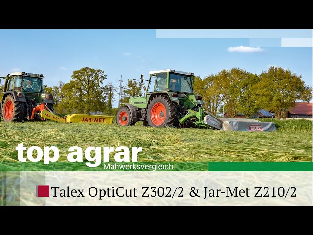 top agrar-Vergleichstest | Talex OptiCut Z302/2 & Jar-Met Z210/2 | Günstige Mähwerke aus Polen