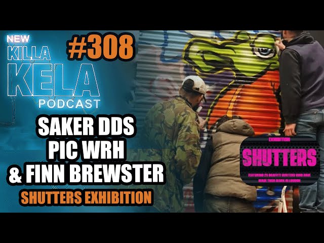 PIC WRH & SAKER PFB/DDS; SHUTTERS, THE GRAFF WRITERS EXHIBITION OF LONDON - LOCATION EXCLUSIVE!