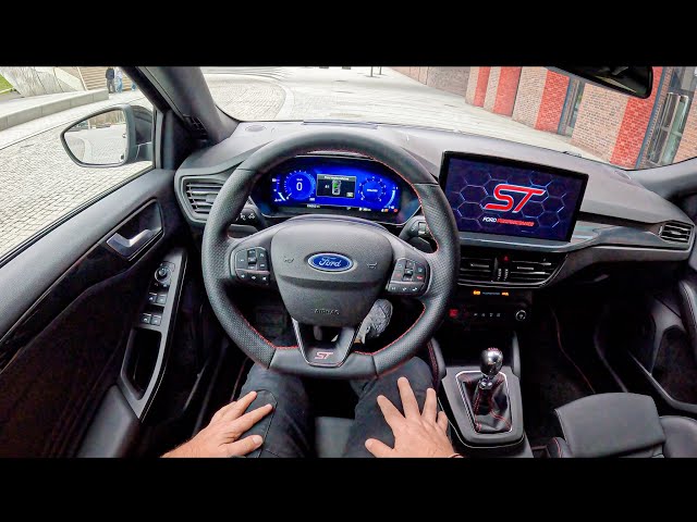 NEW Ford Focus ST MK4 [2.3 EcoBoost 280hp] |0-100| POV Test Drive #2018 Joe Black