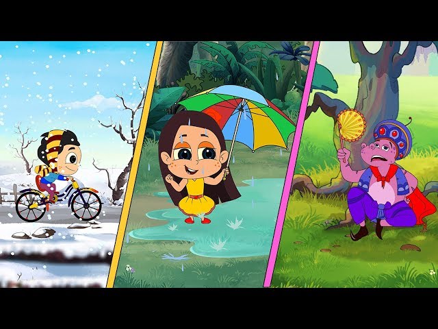 ঋতু Bangla Cartoon | Bengali Rhymes for Children | Moople Tv Bangla |