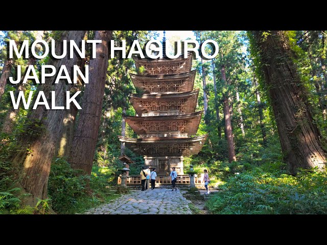 A Walk on Sacred Mount Haguro | 羽黒山散策