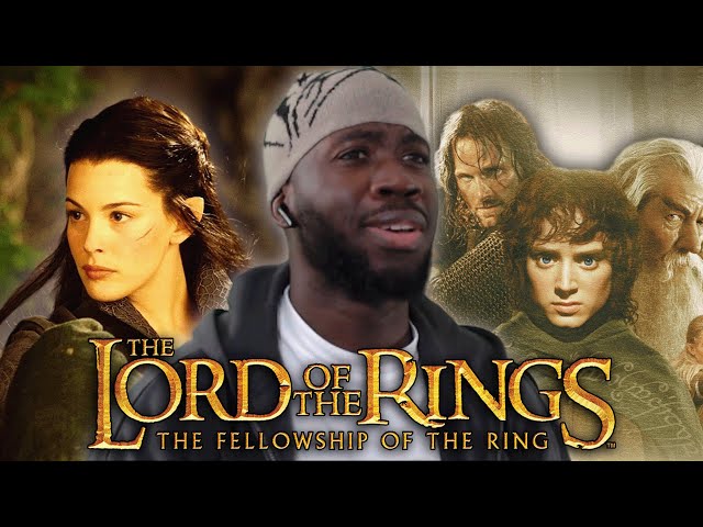 STAR WARS FAN watches THE LORD OF THE RINGS: THE FELLOWSHIP OF THE RING (REACTION) - (PART 1/2)