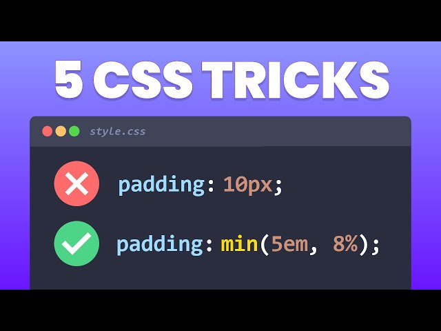 5 CSS Tips & Tricks for better Responsive Web Design