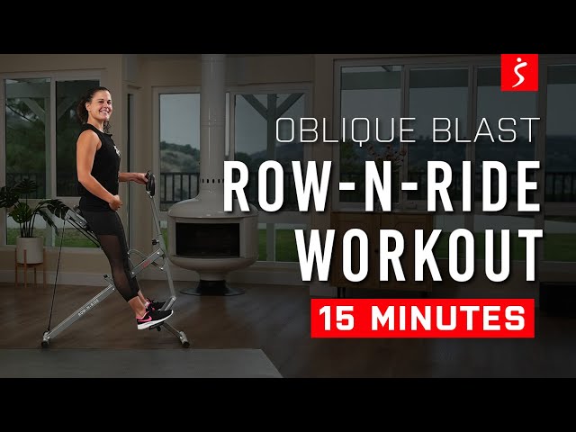 Row-N-Ride | Targeting Obliques in 15 Minutes