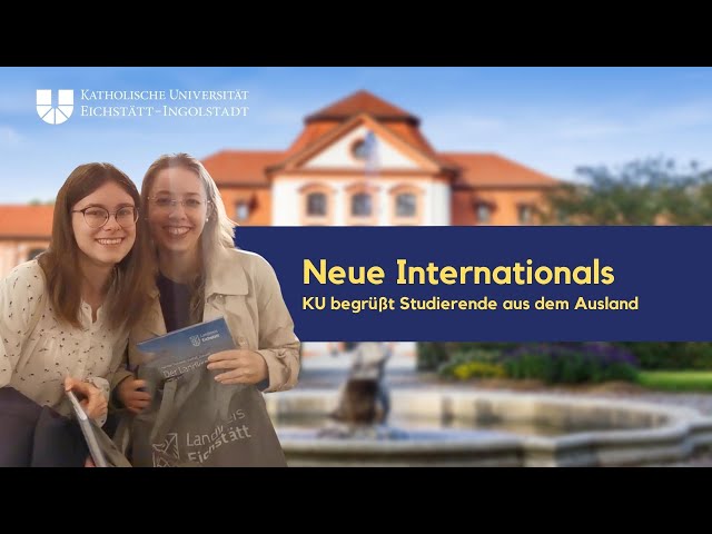 Neue Internationals an der KU