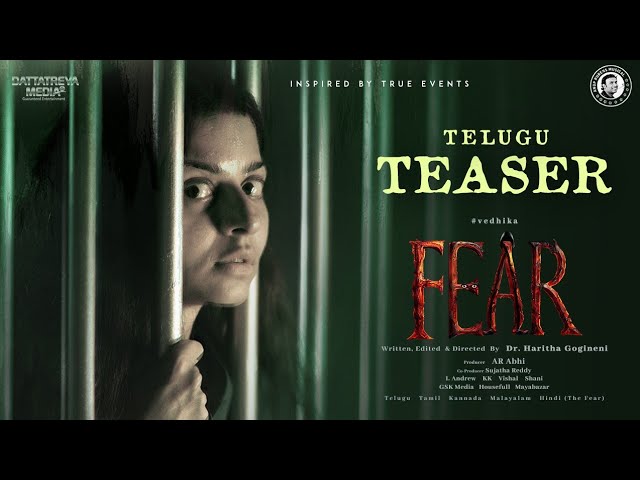 Fear Movie Telugu Teaser | Vedhika | Haritha Gogineni | AR Abhi | Anup Rubens #fearmovie #fear