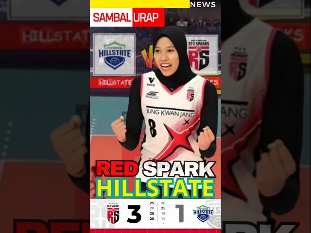 Red Spark VS Hyundai Hillstate 3-1 | Mega Awakening #shorts