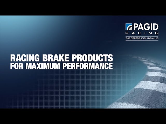 Racing Brake Products for Maximum Performance