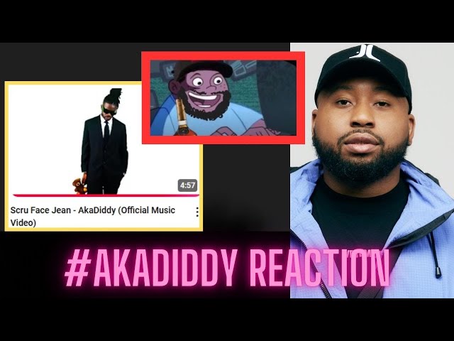 Scru Face Jean - AkaDiddy *Music Video Reaction