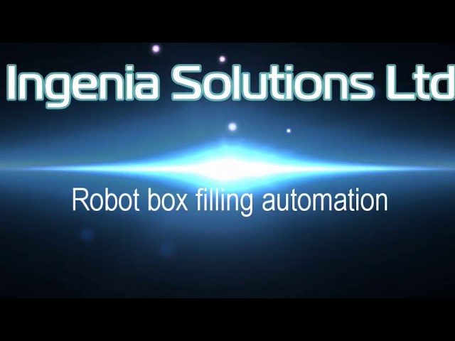 Ingenia robot box packing automation - a 360 degree immersive overview