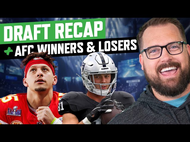 NFL Draft Recap: AFC Winners & Losers + Impact Players | Fantasy Football 2024 - Ep. 1573