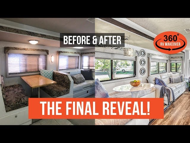 THE FINAL REVEAL: Before & After RV Renovation | RVLOVE's Ultimate RV Makeover (Ep 8) | DIY Remodel