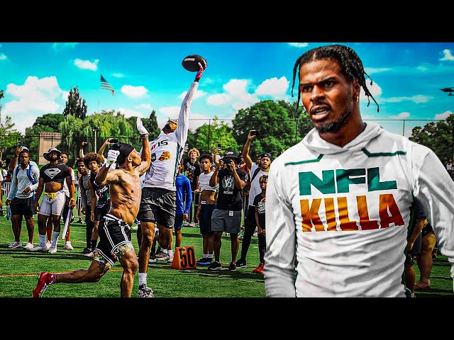 He EXPOSED 2 NFL Players w/ ONE HAND! ($10,000 Baltimore 1on1’s)