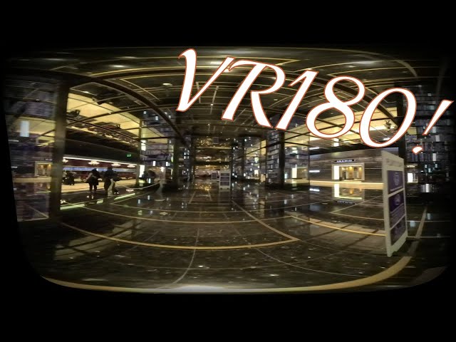 Enter The Cosmo Vegas #VR180 render injected Vuze XR *Live Stream