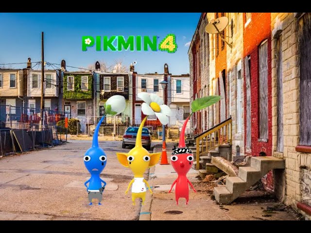 me and the gang - Pikmin 4