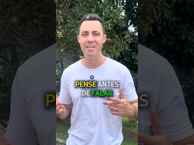 Quantas vezes uma palavra impensada já causou dor? Pense antes de falar! #jesus #amor #paz