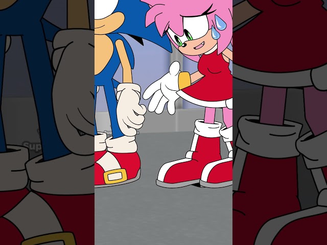 Sonic And Amy Rose Accidentally 💖🥰