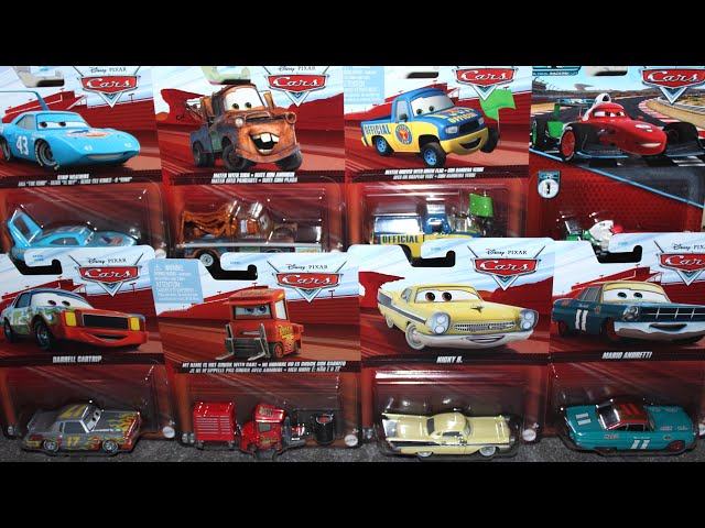 Mattel Disney Cars 2025 Case Q UNBOXING My Name Is Not Chuck Nicky Darrell Dexter Hoover Mario King