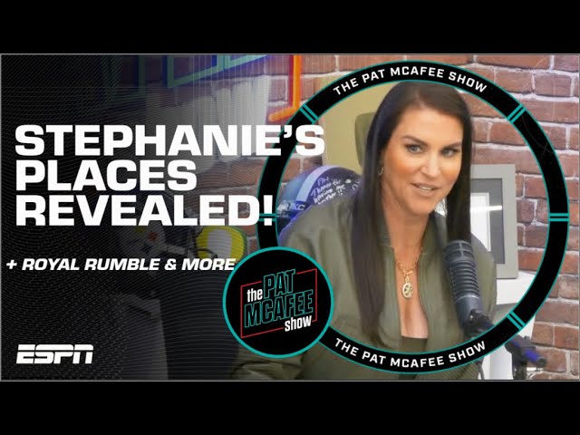 Stephanie McMahon talks Royal Rumble & her LOVE of ‘THE HEEL’ | The Pat McAfee Show