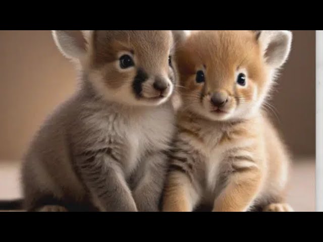 Baby Animals 4K - Amazing World Of Young Animals | Scenic Relaxation Film