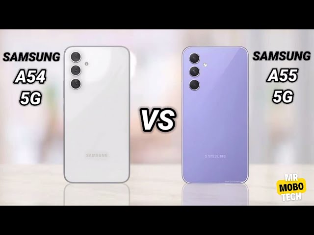 Samsung A54 vs Samsung A55