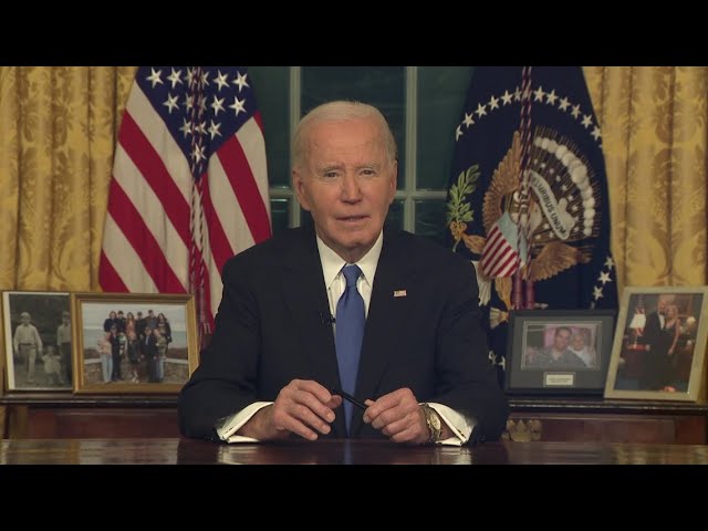 President Biden gives final address