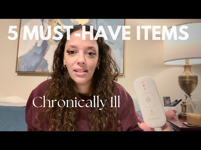 Essential Items That Help With Chronic Illness// Realistic Goal Setting// Living w Chronic Illness