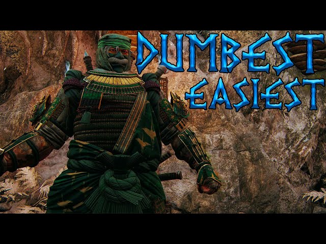 EASIEST AND DUMBEST CHARACTER IN THE GAME!!! | For Honor | Sohei