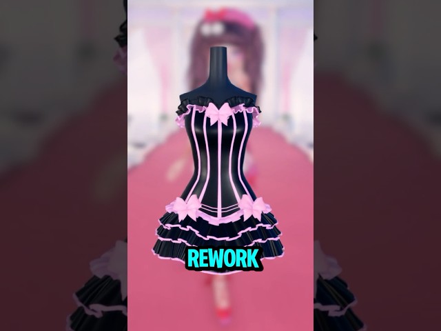 NEW DRESS REWORK FINALLY COMING TO DRESS TO IMPRESS! #dresstoimpress #roblox