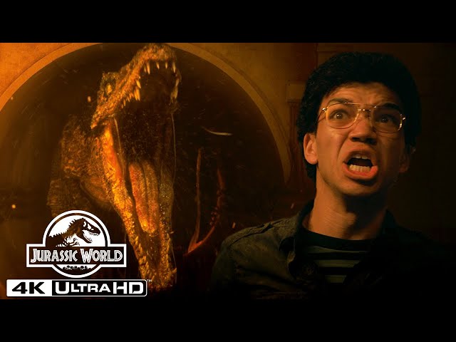 Jurassic World’s Scariest Dinosaur Attacks Part 1 in 4K HDR | Jurassic World