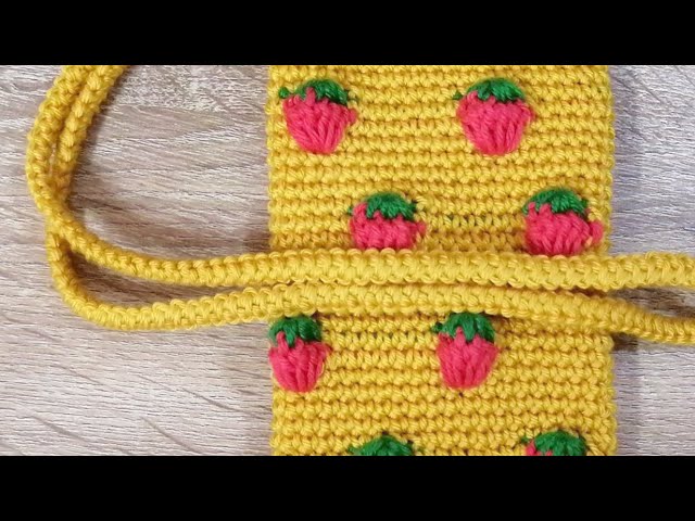 Tips&​Tricks : Simple​ Crochet​ Cord | เทคนิค​ถักสาย #กระเป๋าไหมพรม​ ง่ายมากค่ะ