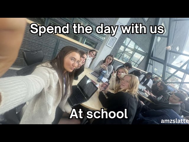 Day In The Life At A British School | Amzslatte