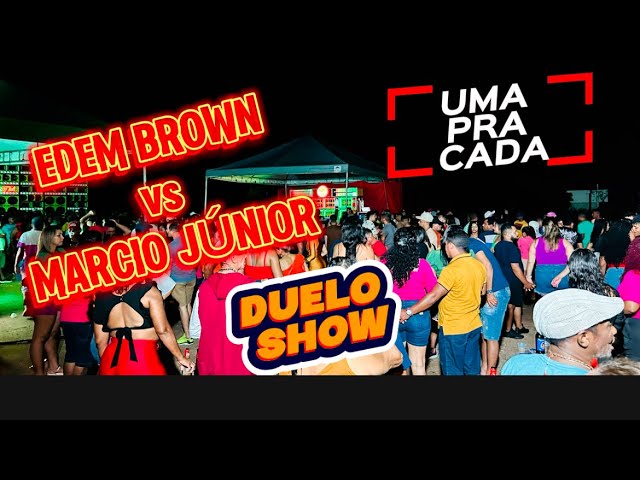 EDEM BROWN vs MÁRCIO JÚNIOR= UMA PRA CADA NO AQUECIMENTO DO DUELO SHOW DAS DUAS FREEDOM FM EM PACAS